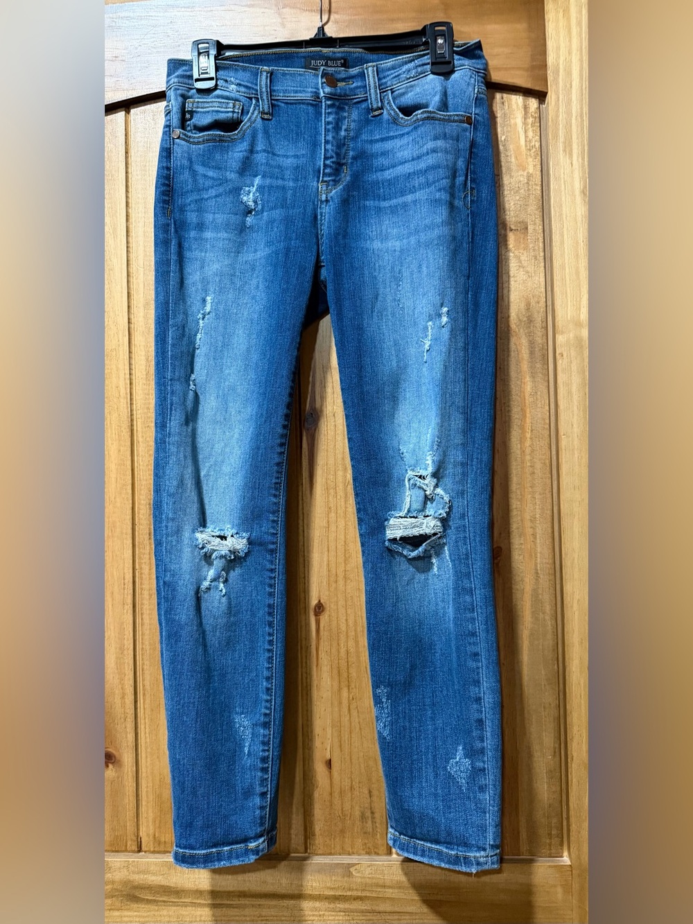 🇺🇸🇺🇸4th of July Special—TODAY ONLY!! Judy Blue Straight-Leg Distressed Jeans
